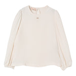 Elisabetta Franchi Camicia Manica Lunga tinta unita Rosa per Neonata EGCA044 ROSA ELISABETTA FRANCHI 