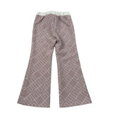 Elisabetta Franchi Pantalone tinta unita con Stampa Rosa per Bambina EGPA087 ROSA ELISABETTA FRANCHI 