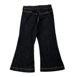 Elisabetta Franchi Jeans tinta unita Modello A Zampa Blu per Neonata EGPA089 BLU ELISABETTA FRANCHI 