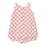 Elisabetta Franchi Tuta Giromanica tinta unita con Loghi Rosa per Bambina EGTA008 ROSA ELISABETTA FRANCHI 