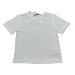 Elisabetta Franchi T-Shirt Girocollo tinta unita Bianco per Neonata EGTS097X BIANCO ELISABETTA FRANCHI 