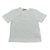 Elisabetta Franchi T-Shirt Girocollo tinta unita Bianco per Neonata EGTS097X BIANCO ELISABETTA FRANCHI 