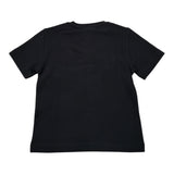 Elisabetta Franchi T-Shirt Girocollo tinta unita con Stampa Nero per Neonata EGTS098 NERO ELISABETTA FRANCHI 