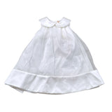Elisabetta Franchi Abito Giromanica tinta unita con Tulle Bianco per Neonata ENAB062 BIANCO ELISABETTA FRANCHI 