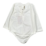 Elisabetta Franchi Body tinta unita Manica Lunga Bianco per Neonata ENBD005 BIANCO ELISABETTA FRANCHI 