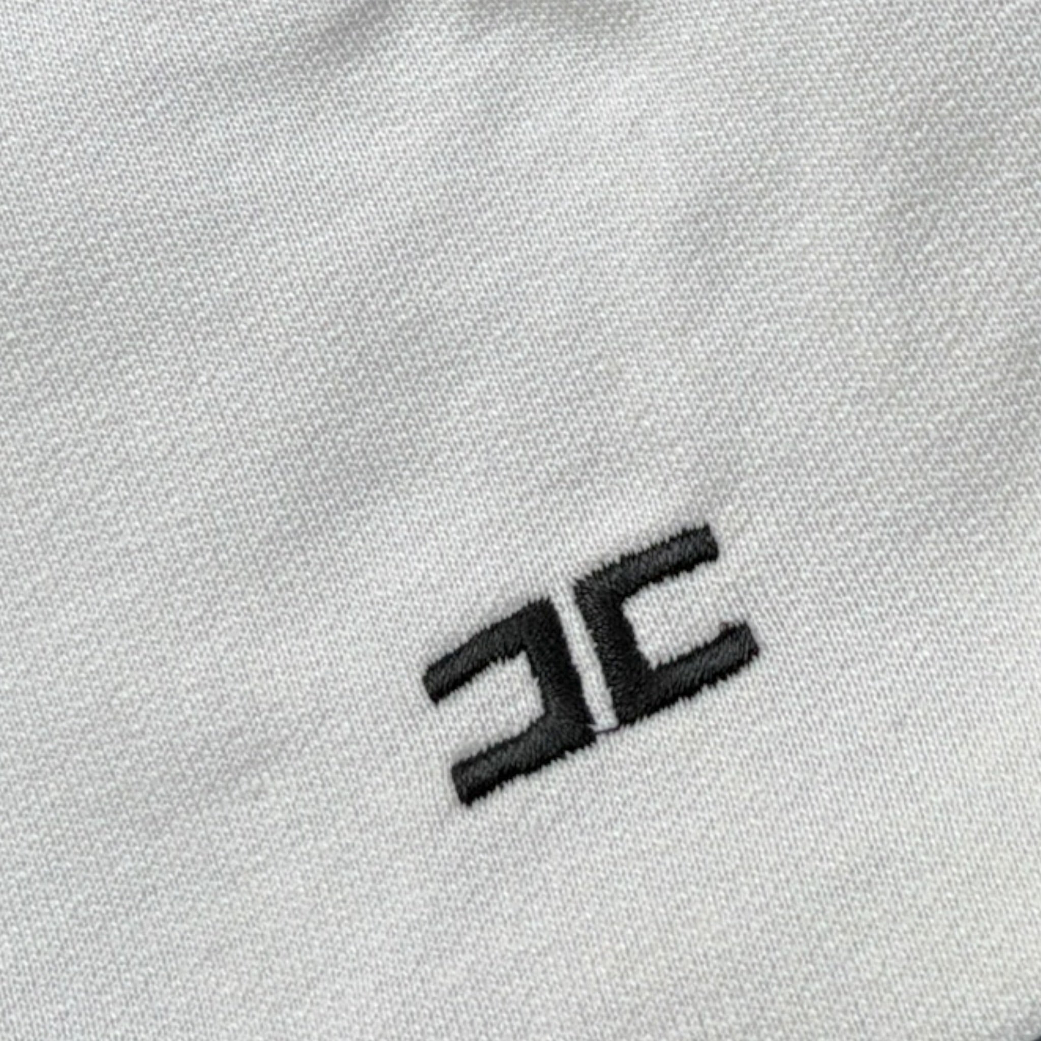 Elisabetta Franchi Cappello tinta unita con Logo Panna per Neonata ENCP076 PANNA ELISABETTA FRANCHI 