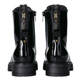 Elisabetta Franchi Stivali Tinta Uniita con Applicazioni Nero per Bambina F4A5E0414X NERO ELISABETTA FRANCHI 