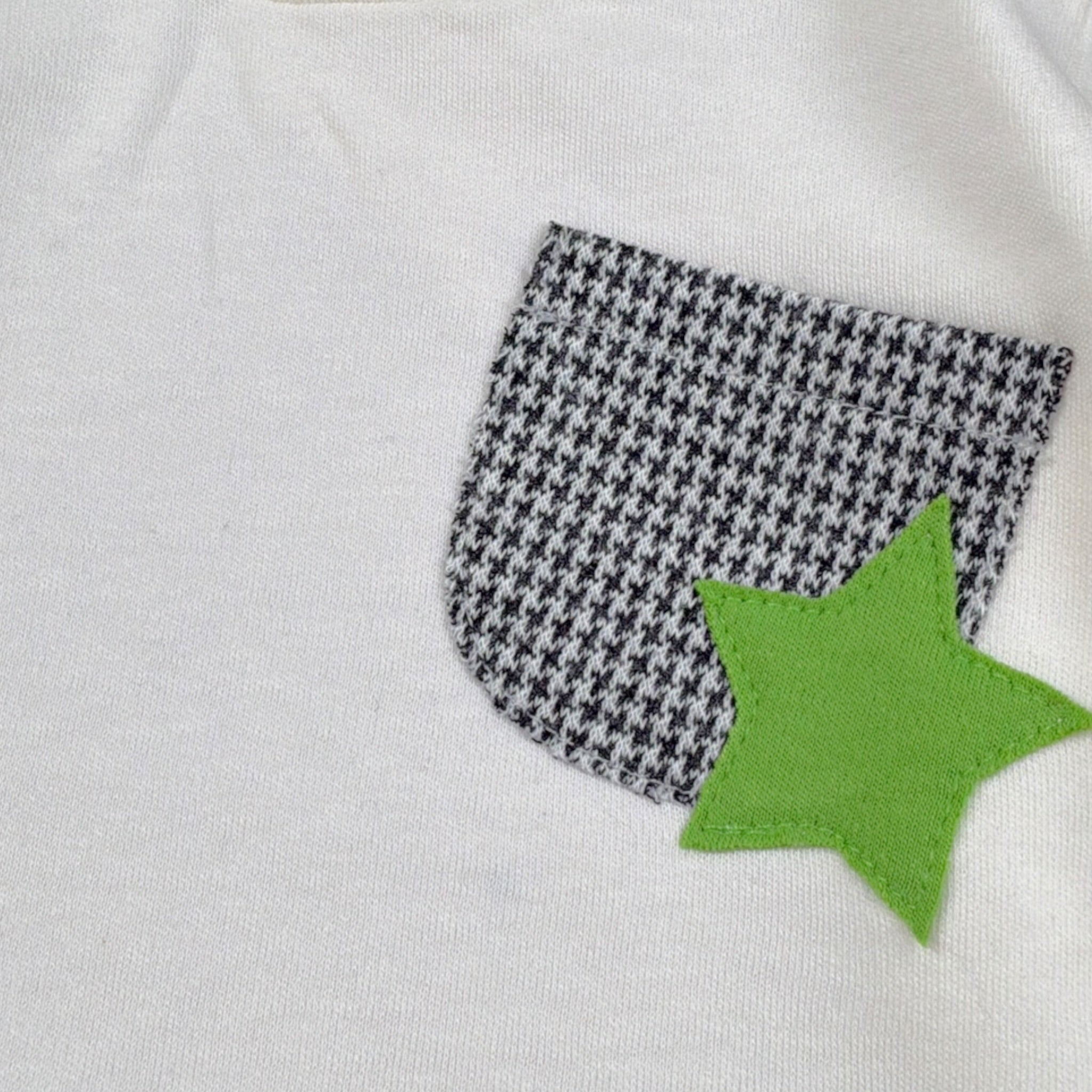 Emc Shirt Girocollo tinta unita con Stampa Bianco per Neonato BX1816 BIANCO EMC 