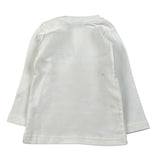 Emc Shirt Girocollo tinta unita con Stampa Bianco per Neonato BX1820 BIANCO EMC 