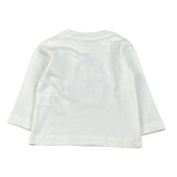 Emc Shirt Girocollo tinta unita con Stampa Bianco per Neonato BX2265 BIANCO EMC 