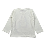 Emc Shirt Girocollo tinta unita con Stampa Panna per Neonato BX2265 PANNA EMC 