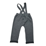 Emc Pantalone tinta unita con Bretelle Grigio per Neonato BZ6618 GRIGIO EMC 