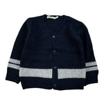 Emc Cardigan tinta unita con Bottoni Blu per Neonato CE1891 BLU EMC 