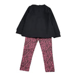 Emc Completo 2Pz Felpa-Leggins Nero per Bambina WP0078 NERO EMC 