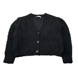 Emilio Pucci Cardigan Stampa Fantasia Nella Parte Posteriore Nero per Bambina PV9A10 NERO EMILIO PUCCI 