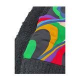 Emilio Pucci Cardigan Stampa Fantasia Nella Parte Posteriore Nero per Bambina PV9A10 NERO EMILIO PUCCI 