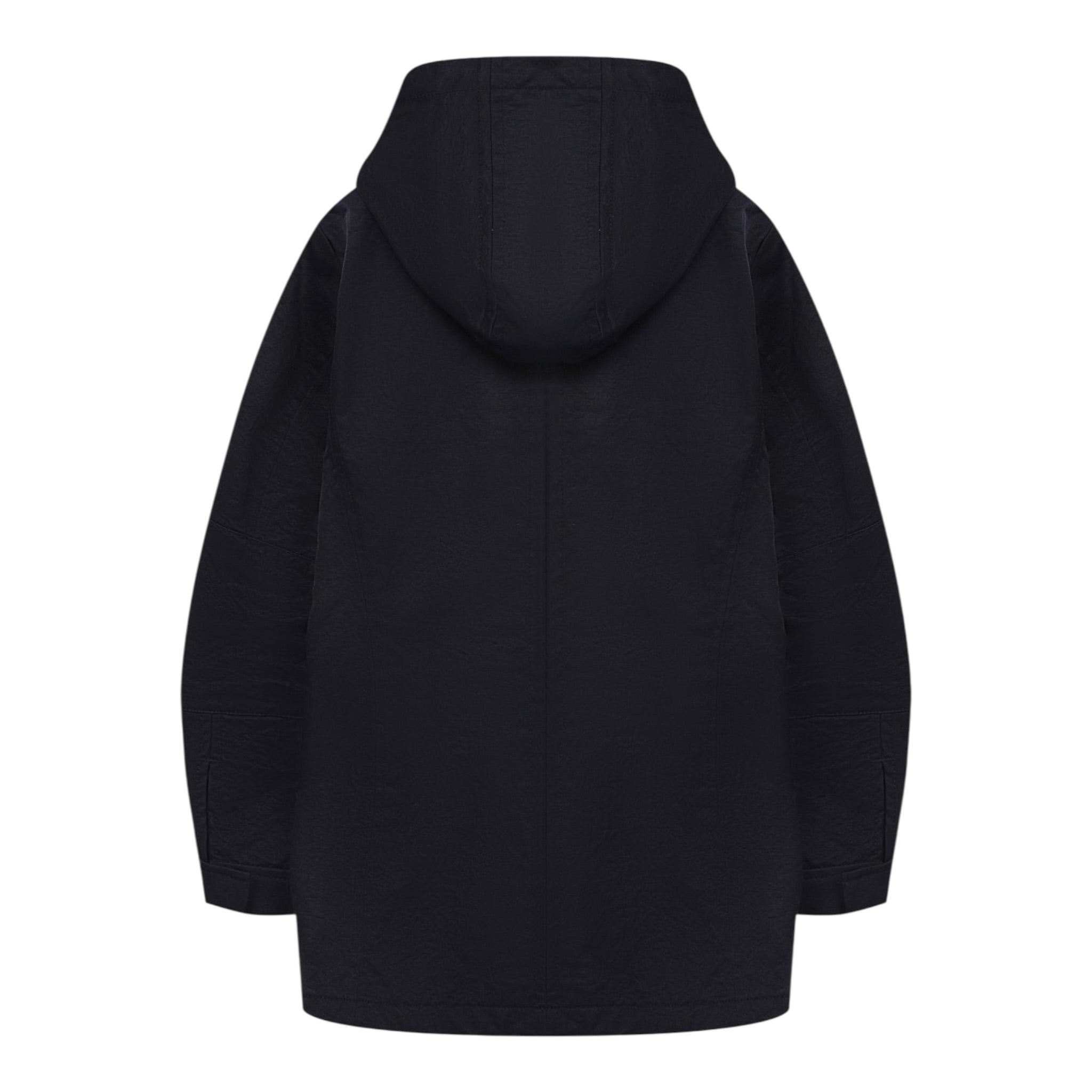 Emporio Armani Giubbino tinta unita con Cappuccio Blu per Bambino 3G4BA6 BLU EMPORIO ARMANI 