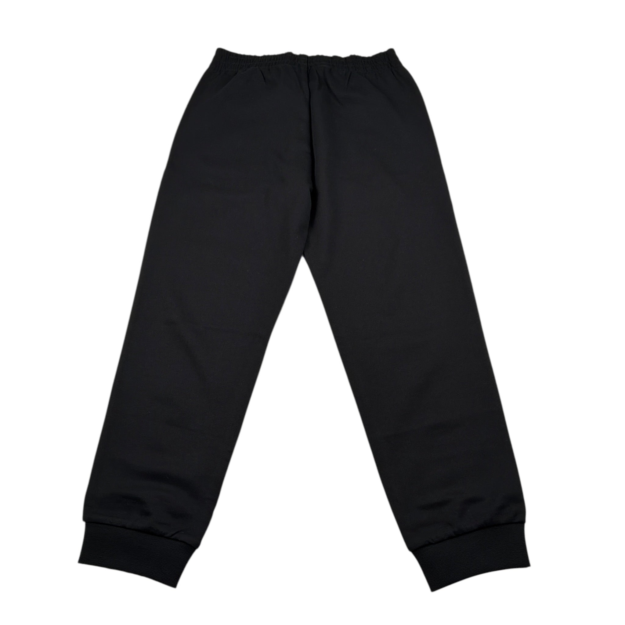 Emporio Armani Pantalone Tuta tinta unita con Logo Nero per Bambino 7B000027A NERO EMPORIO ARMANI 