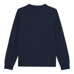 Emporio Armani Felpa Chiusa Girocollo tinta unita con Stampa Blu per Bambino 7B000170X BLU EMPORIO ARMANI 