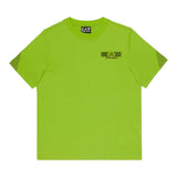 Emporio Armani T-Shirt Girocollo tinta unita con Stampa Verde per Bambino 7B000183 VERDE EMPORIO ARMANI 