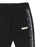 Emporio Armani Pantalone tinta unita con Profili Logati Nero per Bambino 7G000160 NERO EMPORIO ARMANI 