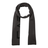 Emporio Armani Sciarpa tinta unita con Logo In Contrasto Grigio per Bambino 7X000007 GRIGIO EMPORIO ARMANI 