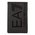 Emporio Armani Sciarpa tinta unita con Logo In Contrasto Grigio per Bambino 7X000007 GRIGIO EMPORIO ARMANI 