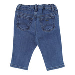Emporio Armani Jeans tinta unita con Elastico In Vita Blu per Neonato 8NHJ09 BLU EMPORIO ARMANI 