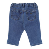 Emporio Armani Jeans tinta unita con Elastico In Vita Blu per Neonato 8NHJ09 BLU EMPORIO ARMANI 