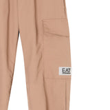 Emporio Armani Completo 2 Pezzi Felpa-Pantalone tinta unita Beige per Bambino AF13151M BEIGE EMPORIO ARMANI 