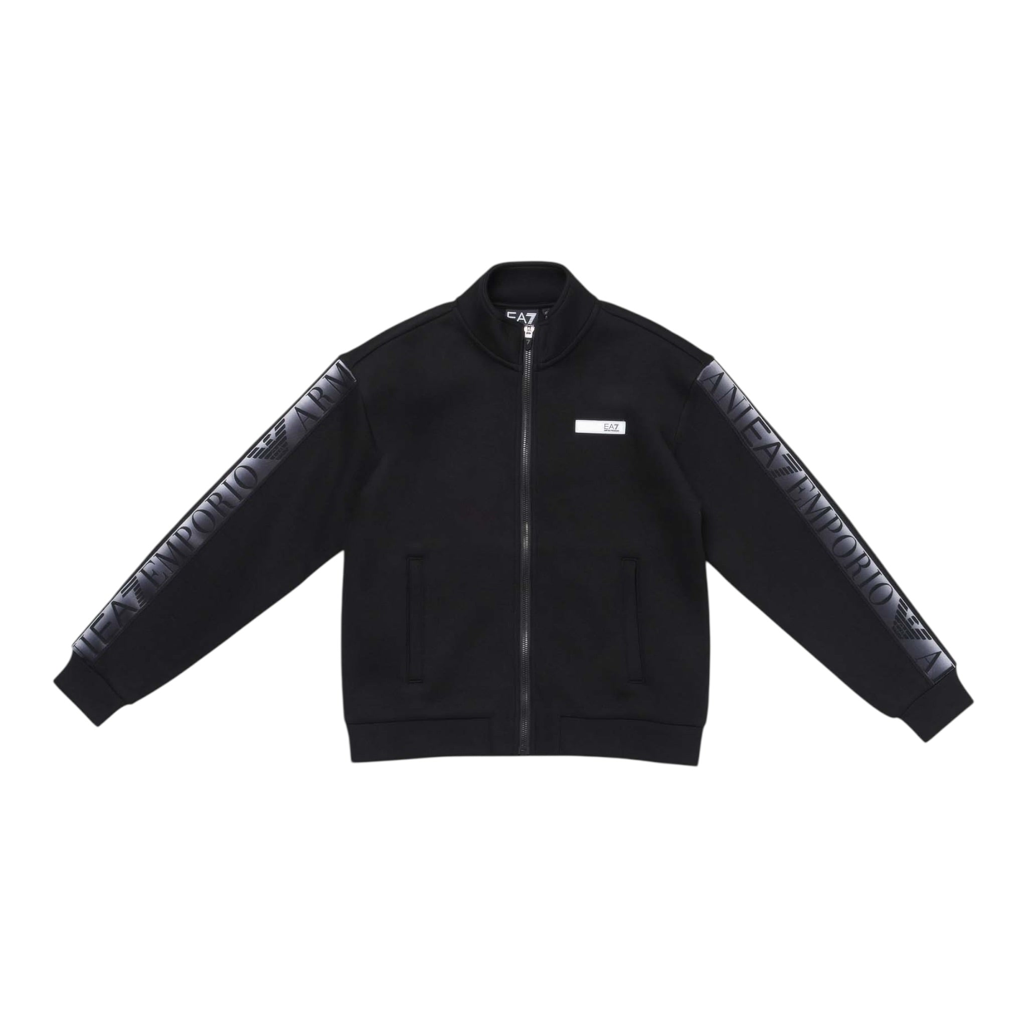 Emporio Armani Completo Tuta 2 Pezzi Felpa-Pantalone Nero per Bambino AF13151N NERO EMPORIO ARMANI 