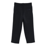 Emporio Armani Pantalone tinta unita con Bottone Blu per Bambino EB000543 BLU EMPORIO ARMANI 