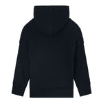 Emporio Armani Felpa Chiusa con Cappuccio tinta unita Blu per Bambino EB000551 BLU EMPORIO ARMANI 