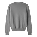 Emporio Armani Maglia Girocollo tinta unita con Logo Grigio per Bambino EB000647 GRIGIO EMPORIO ARMANI 