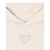Emporio Armani Felpa Chiusa con Cappuccio tinta unita Beige per Bambino EB000835 BEIGE EMPORIO ARMANI 
