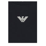 Emporio Armani Shirt Girocollo tinta unita con Logo Blu per Bambino EB00418J BLU EMPORIO ARMANI 
