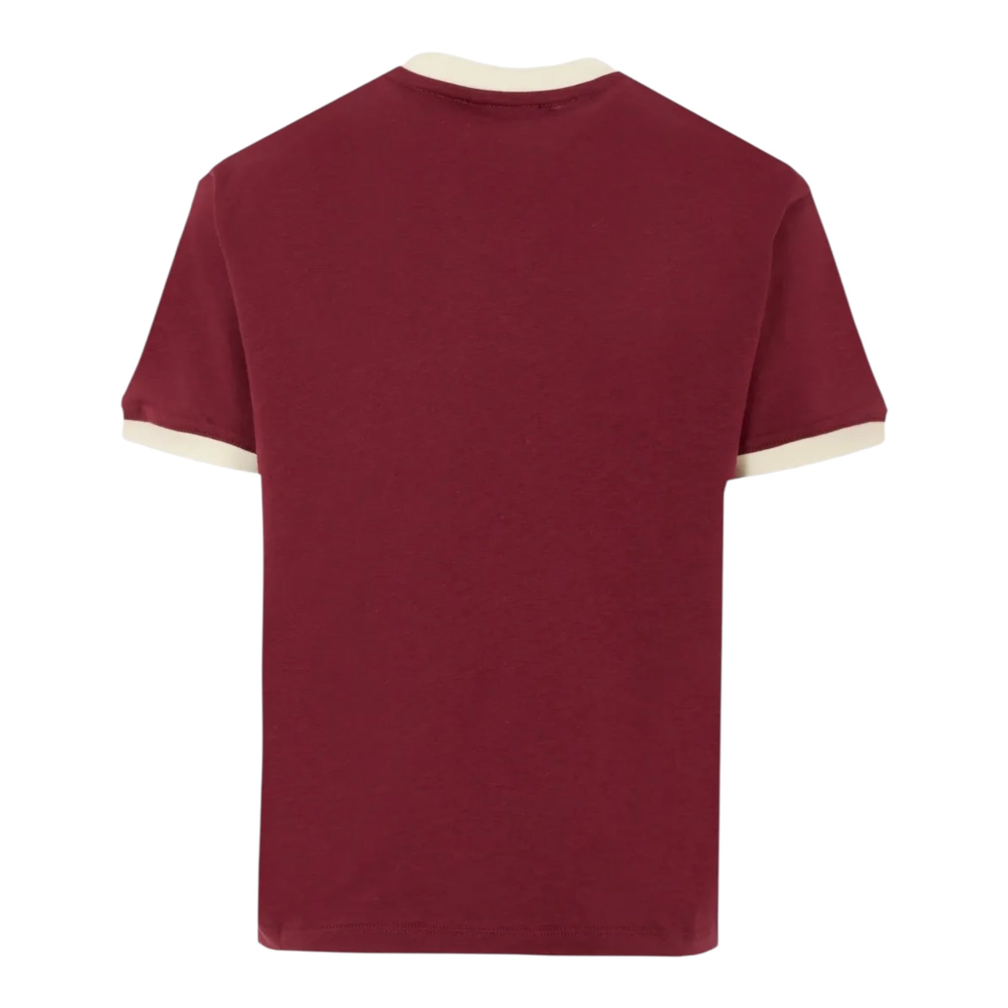 Ermanno Scervino T-Shirt tinta unita con Stampa Bordeaux per Bambina F5MSJGTH121 BORDEAUX ERMANNO SCERVINO 