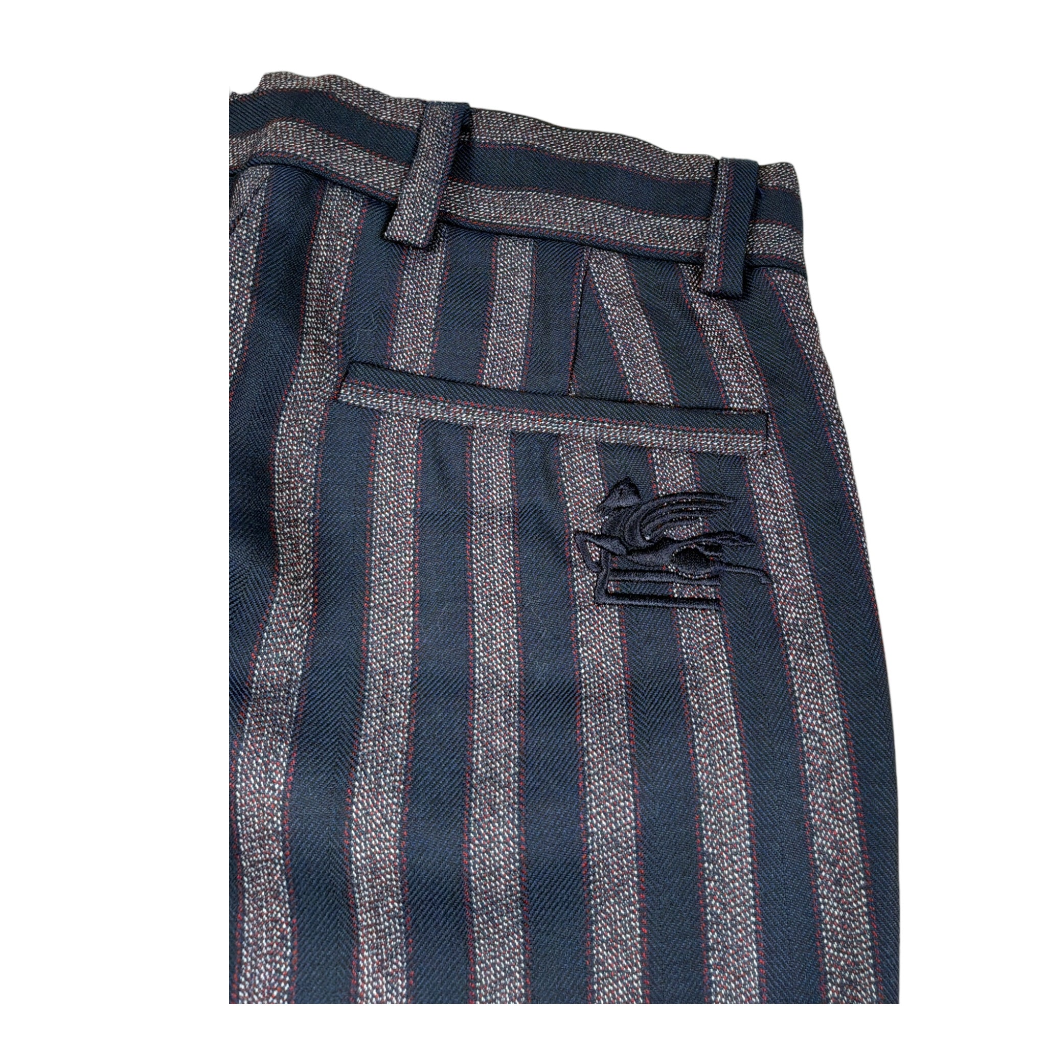 Etro Pantalone tinta unita con Tasche Blu per Bambino GV6P40 BLU ETRO 
