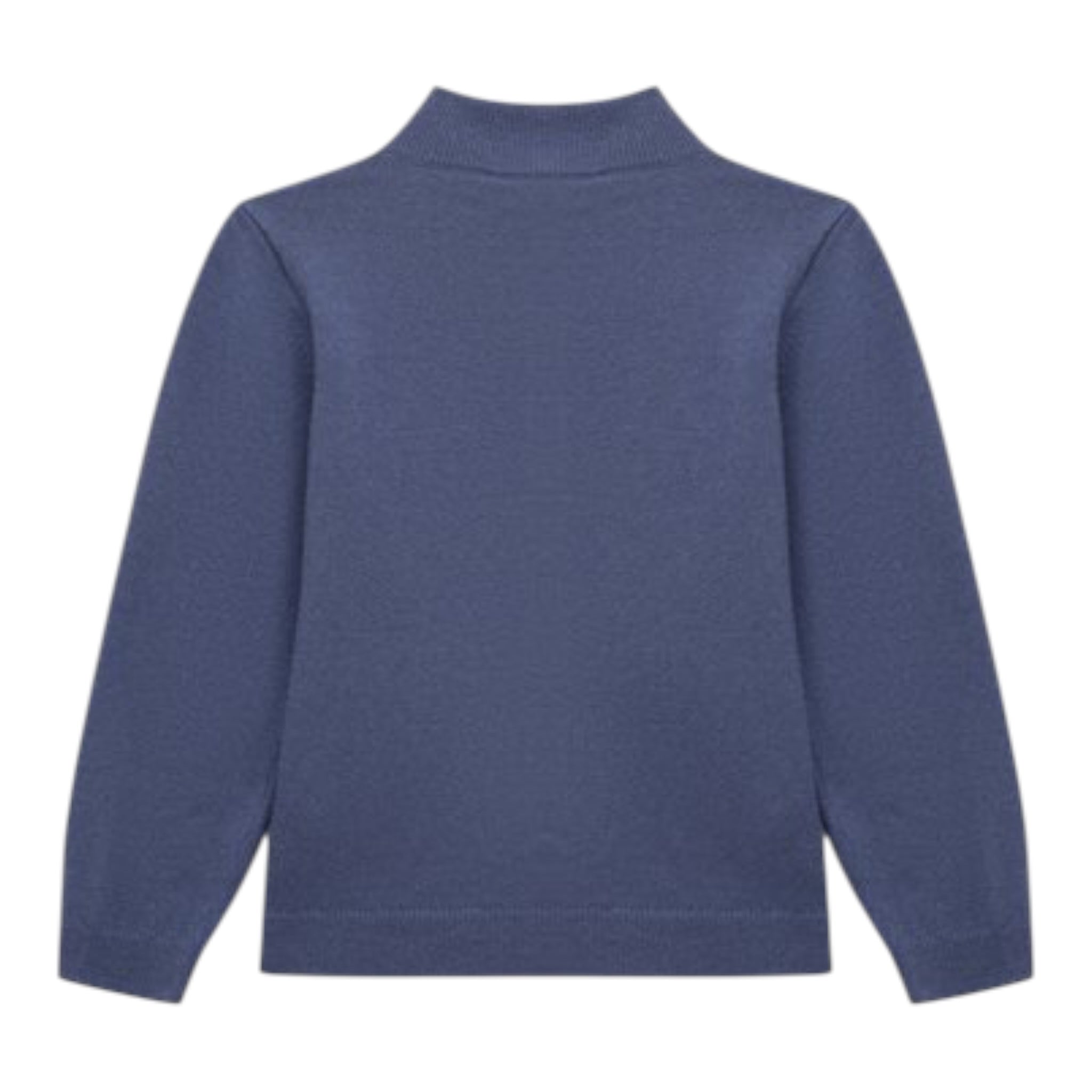 Etro Cardigan tinta unita con Logo Azzurro per Bambino GV9P10 AZZURRO ETRO 