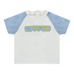 Etro T-Shirt tinta unita con Maniche In Contrasto Bianco per Neonato GW8561 BIANCO ETRO 