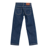 Etro Jeans tinta unita con Logo Blu per Bambino GX6P70D0101 BLU ETRO 