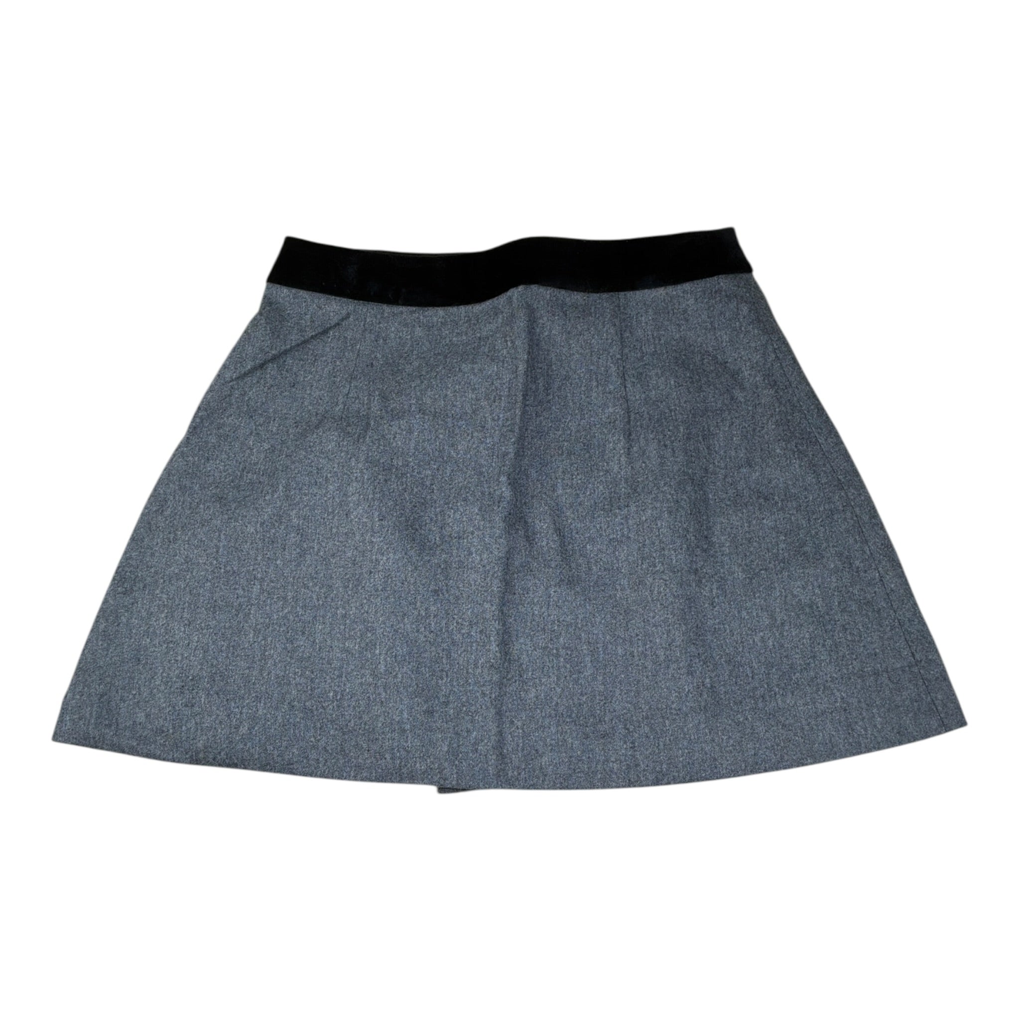 Fay Gonna tinta unita con Bottone Blu per Bambina FV7A01 BLU FAY 