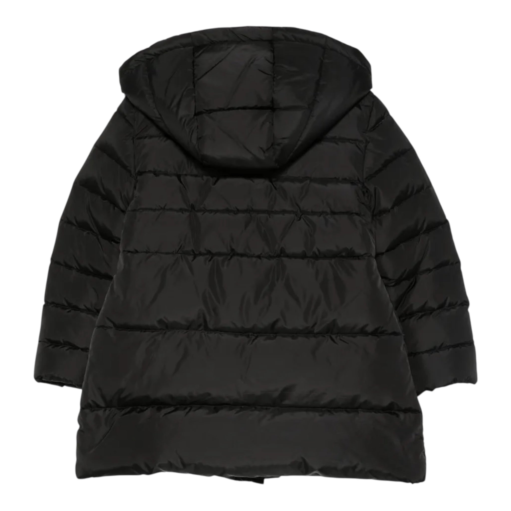 Fay Giubbino tinta unita con Cappuccio E Zip Nero per Bambino FX2B00N0397 NERO FAY 