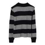 Fay Polo Maglia Fantasia A Righe Blu/Grigio per Bambino FX9P40 BLU/GRIGIO FAY 