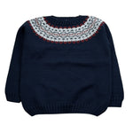 Fina Ejerique Maglia tinta unita con Stampa Blu per Bambino O25B00NAV BLU FINA EJERIQUE 