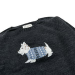 Fina Ejerique Maglia tinta unita con Stampa Grigio per Bambino O25B03MAR GRIGIO FINA EJERIQUE 