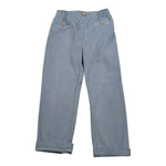 Fina Ejerique Pantalone tinta unita con Elastico In Vita Polvere per Bambino O25B91AZU POLVERE FINA EJERIQUE 