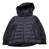 Freedomday Giubbino Bicolore con Zip E Cappuccio Nero per Bambino 4031O00006 NERO FREEDOMDAY 
