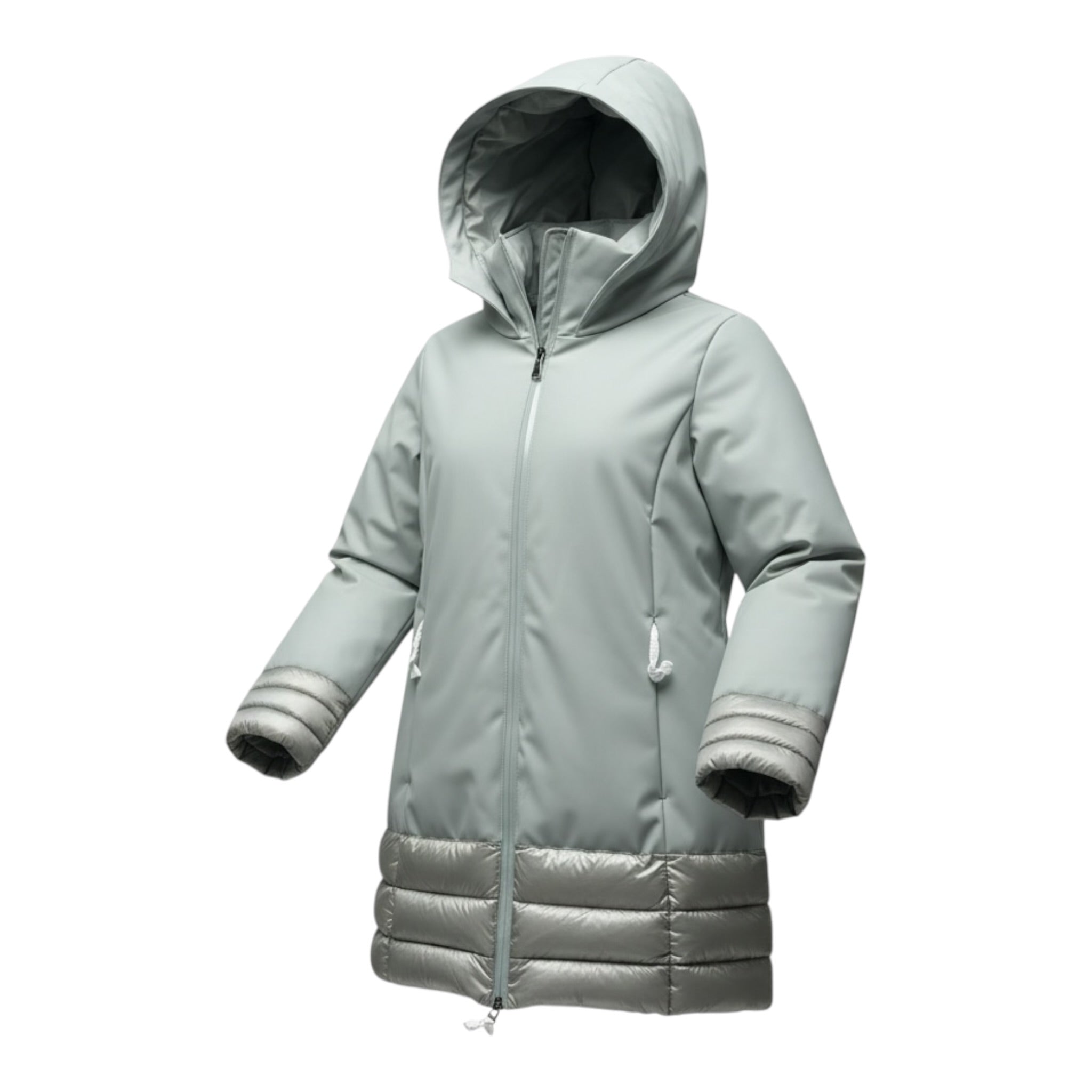Freedomday Giubbino tinta unita con Zip E Cappuccio Verde Acqua per Bambino 4041O00009 VERDE ACQUA FREEDOMDAY 