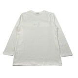 Gabriella Gucci Shirt Girocollo tinta unita con Logo Panna per Bambina GK065 PANNA GABRIELLA GUCCI 